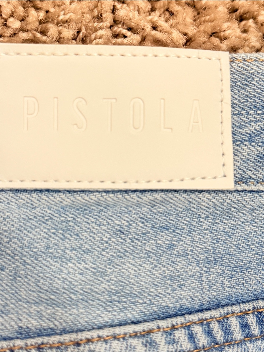 Pistola High Rise Distressed Slouchy Boyfriend Jeans Relaxed Fit Size 28 - Picture 8 of 8